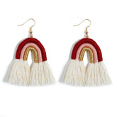Handmade Bohemian Tassel Earrings